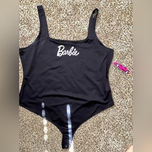 Forever 21 Barbie Plus Size Black Bodysuit